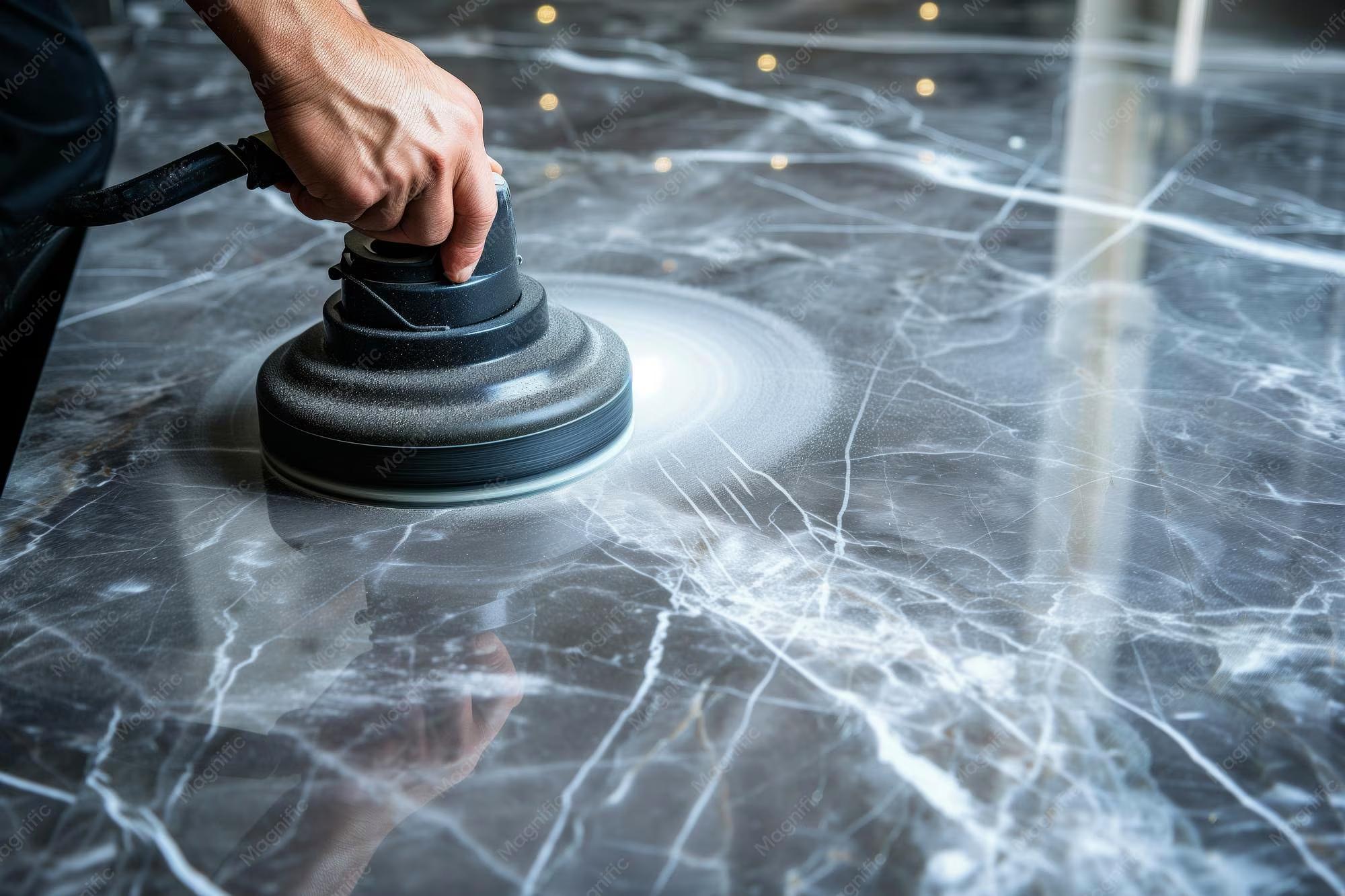 Expert Marble Polishing Technician