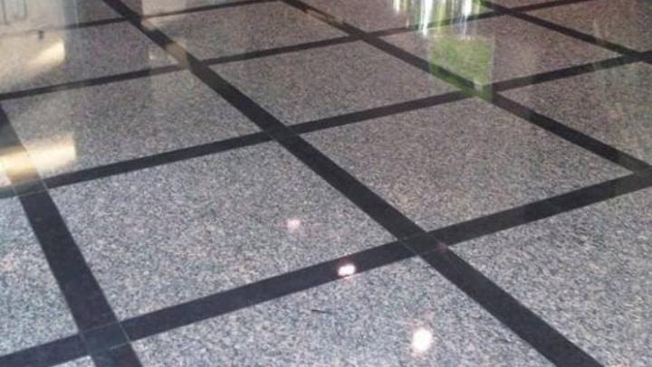 Commercial Hall Floor Polishing